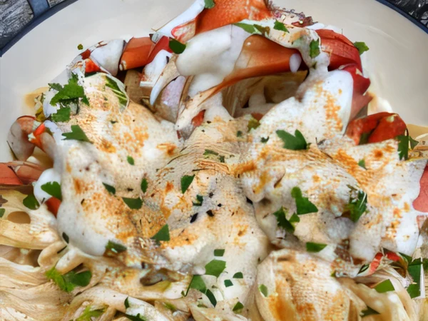 Oregon Dungeness Crab Fettucine Alfredo